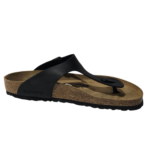 Birkenstock Gizeh Men's Black Buckle Sandals 9 - Picture 10 of 15